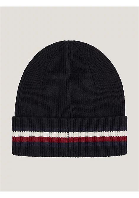 berretto con logo TOMMY HILFIGER | AM0AM11484BDS